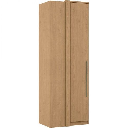 Guarda Roupa de Canto Reto 1 Porta Elegance Bege/Angelin Angelin