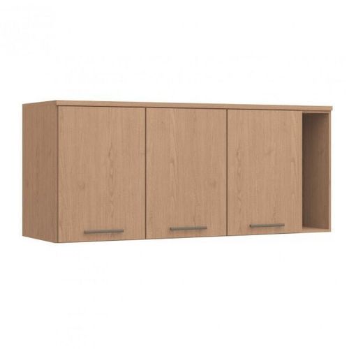 Armário Aéreo Modulado Elegance c/3 Portas e 1 Nicho - Angelin