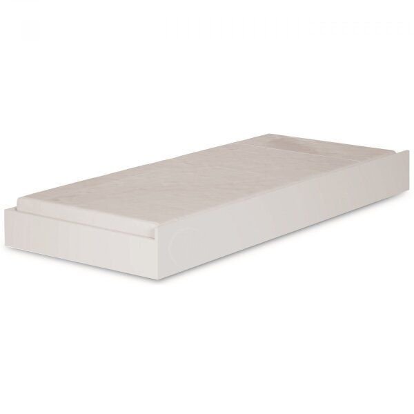 Cama Auxiliar Solteiro Branco