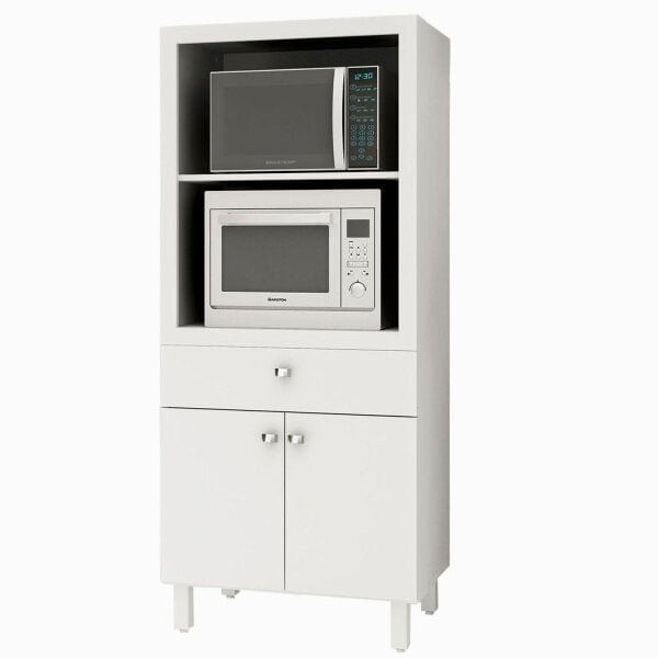Balcão para Micro-Ondas e Forno Branca