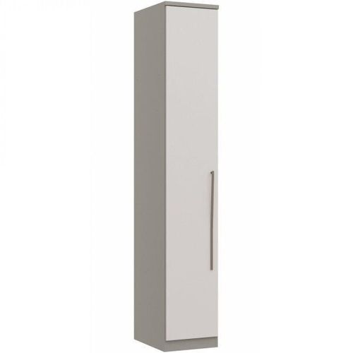 Módulo de Guarda Roupa 1 Porta Elegance Niquel/Blanc