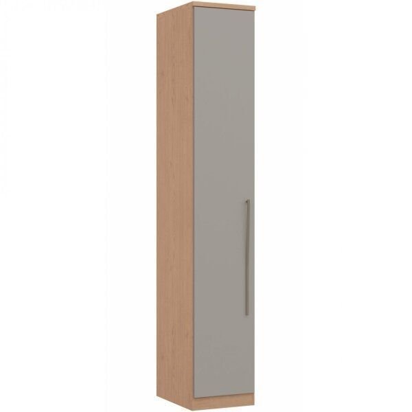 Módulo de Guarda Roupa 1 Porta Elegance Angelin/Níquel