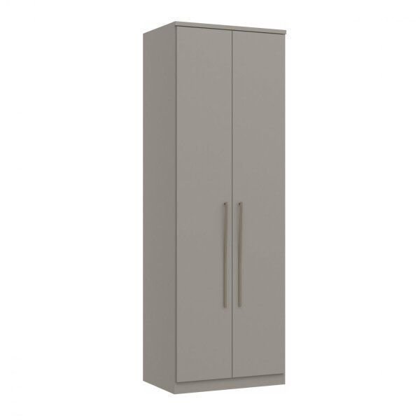 Módulo de Guarda Roupa 2 Portas 2 Gavetas Elegance NIQUEL/NIQUEL
