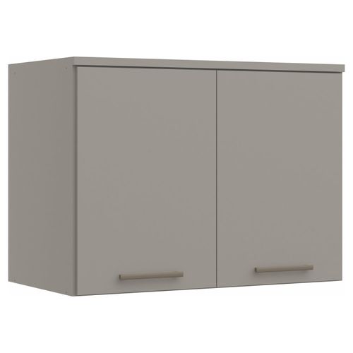 Armário Aéreo Modulado Elegance 2 Portas - Níquel