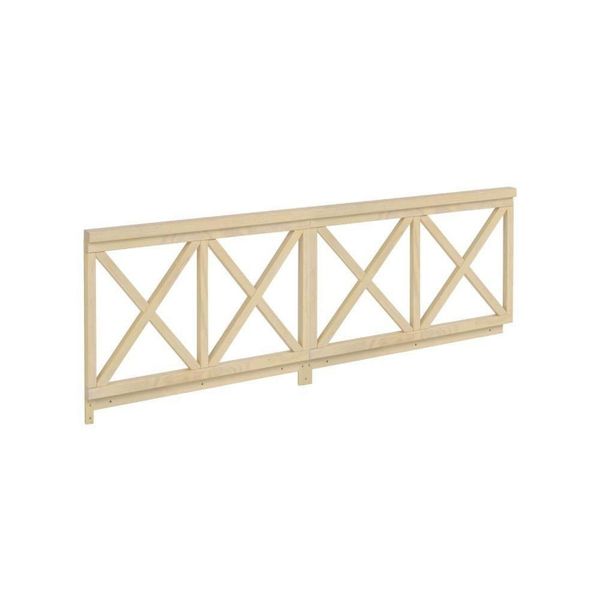 Grade de Proteção Dupla 100cm Casatema Natural