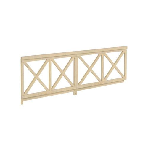Grade de Proteção Dupla 100cm Casatema Natural