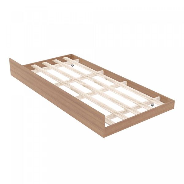 Cama Auxiliar Solteiro Amendoa