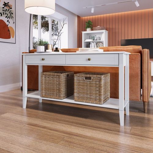 Aparador 2 Gavetas Vogue Artemobili Branco Branco
