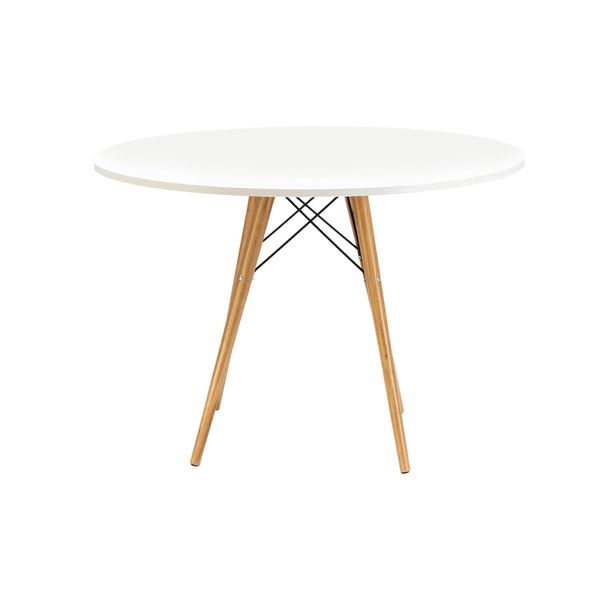 Mesa de Jantar Redonda Eiffel 110m - Branco