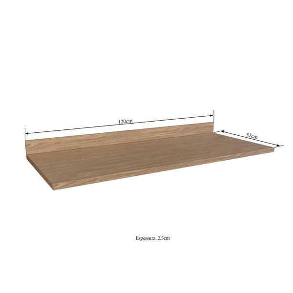Tampo 120cm para Balcão de Cozinha - Mel