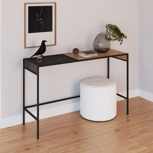Aparador Industrial York 120 cm - Vermont/Preto