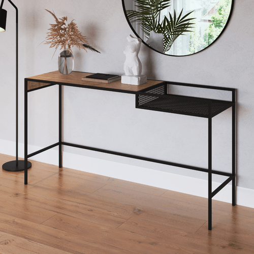 Aparador Industrial York 140 cm - Vermont/Preto