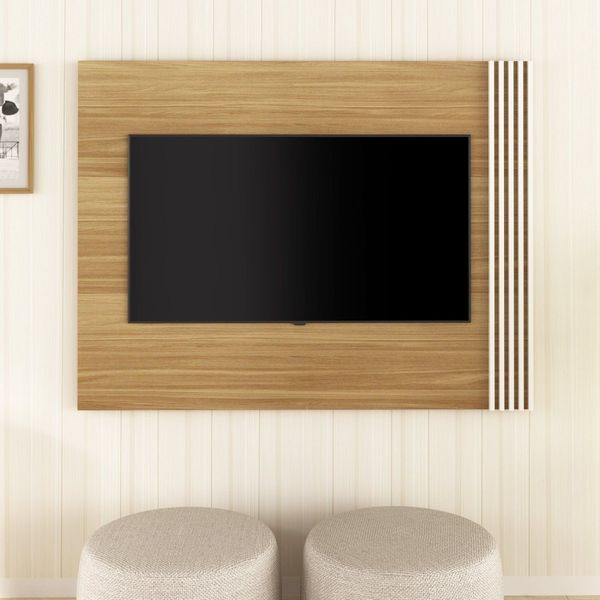 Painel para TV até 42 Polegadas 150cmx115,2cm Pl3004 Bege Natural Natural