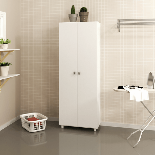 Sapateira com 2 Portas e 8 Nichos - Branco