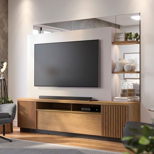 Rack com Painel Niterói para TV de até 70