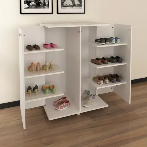 Sapateira com 2 Portas - Branco