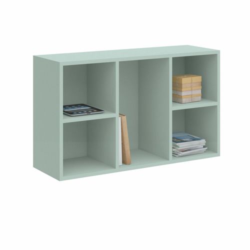 Nicho Modulado Infinity com 5 Prateleiras - Pistache Line