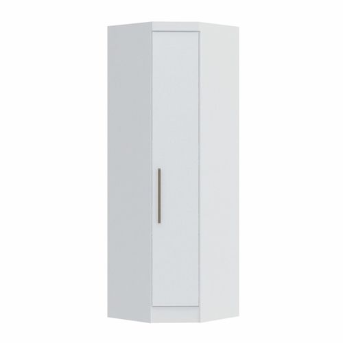 Guarda Roupa Modulado Infinity de Canto com 1 Porta - Branco Line