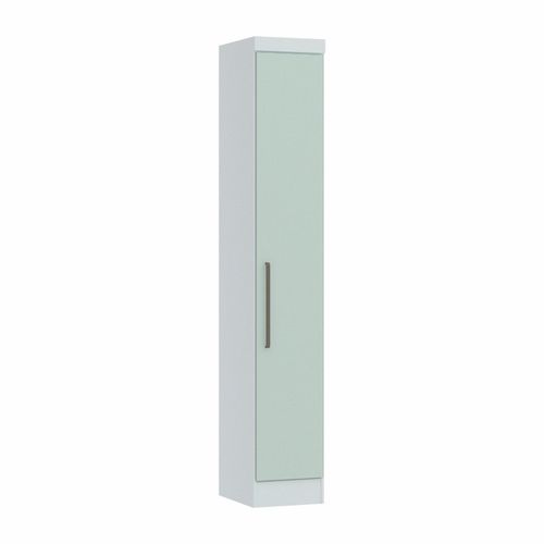 Guarda Roupa Modulado Infinity c/1 Porta - Branco Line/Pistache