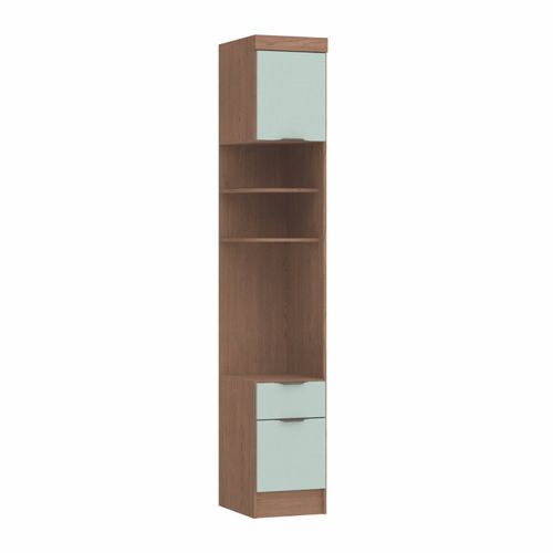 Guarda Roupa Modulado Infinity com 1 Gaveta - Macadâmia/Pistache