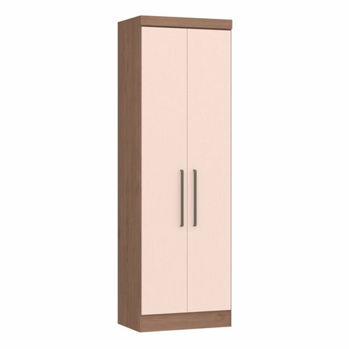 Guarda Roupa Modulado Infinity com 2 Portas - Macadâmia/Blush Line