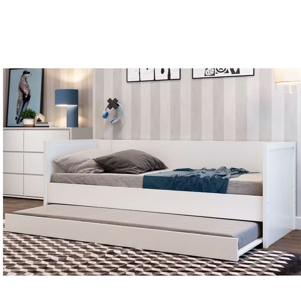 Bicama Infantil Estilo Sofá - Branco