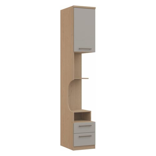 Guarda Roupa Modulado Elegance com 2 Gavetas - Angelin/Níquel