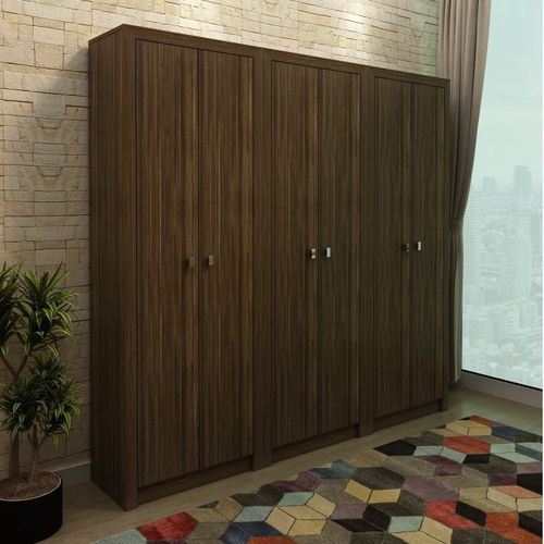 Estante Dynamica Industrial 3 Nichos 60 cm - Preto