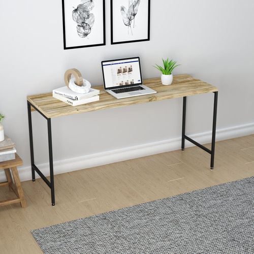Escrivaninha Mesa Escritório Active 150cm Industrial Yescasa Carvalho Carvalho