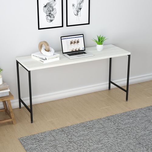 Escrivaninha Dynamica Industrial 150 cm - Preto/Snow