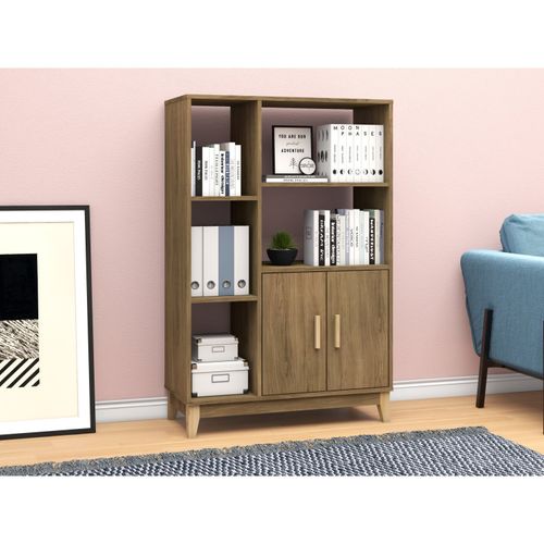 Estante Legno com 5 Nichos - Freijó