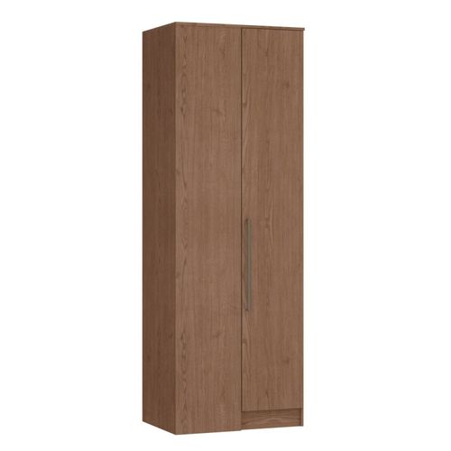 Guarda Roupa Modulado Requinte de Canto Reto com 1 Porta - Macadâmia