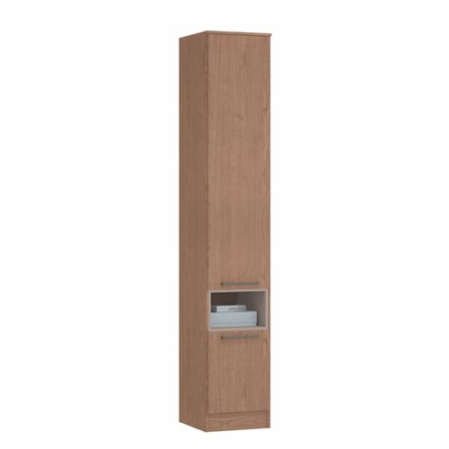 Guarda Roupa Modulado Requinte com 2 Portas e 1 Nicho - Macadâmia
