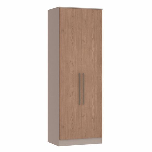 Guarda Roupa Modulado Requinte com 2 Portas - Duna Line/Macadâmia