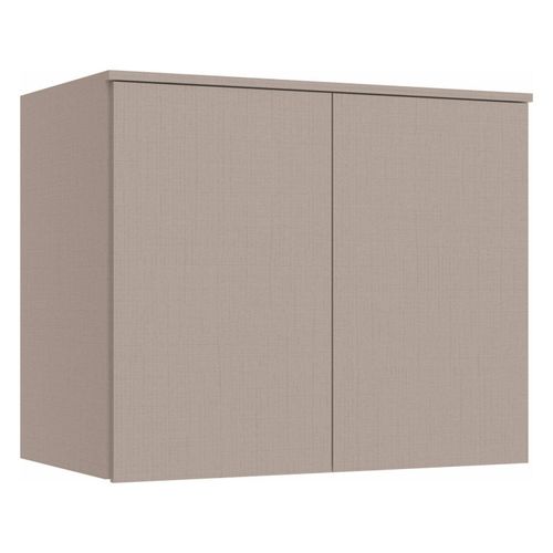 Módulo Aéreo 2 Portas Requinte+ 100% MDF Cinza/Duna Line Duna Line
