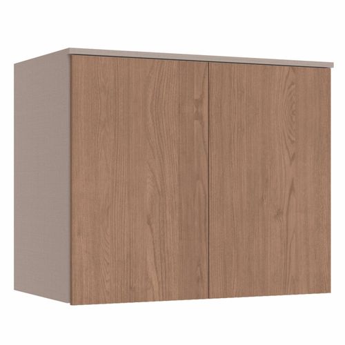 Armário Aéreo Modulado Requinte com 2 Portas - Duna Line/Macadâmia