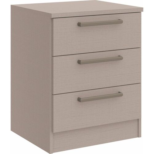 Mesa de Cabeceira Modulada 3 Gavetas Requinte+ 100% Mdf Duna Line