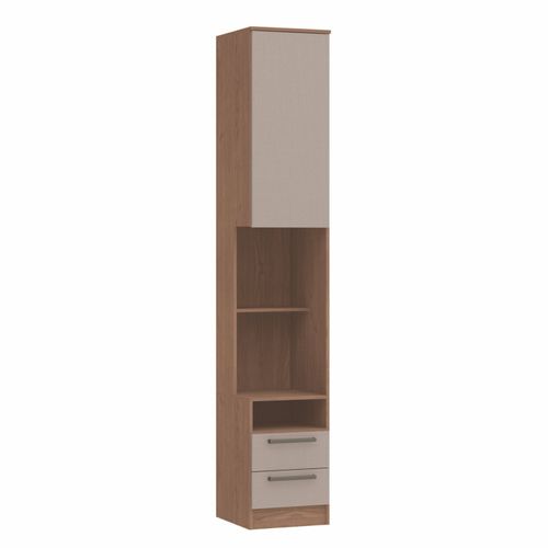 Guarda Roupa Modulado Requinte com 2 Gavetas - Macadâmia/Duna Line