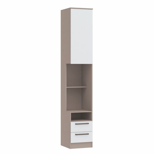 Guarda Roupa Modulado Requinte com 2 Gavetas - Duna Line/Branco Line