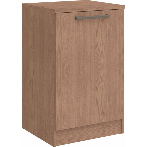 Cômoda Módulo Inferior 1 Porta Requinte 100% MDF Macadâmia