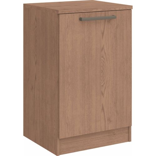Mesa de Cabeceira Modulada Requinte com 1 Porta - Macadâmia