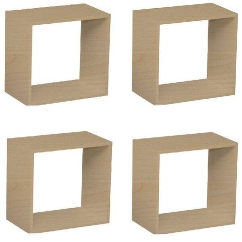 Kit Quarto Infantil 4 Nichos Cubo Vitra Kit Cubos Baby Espresso Móveis Geneve
