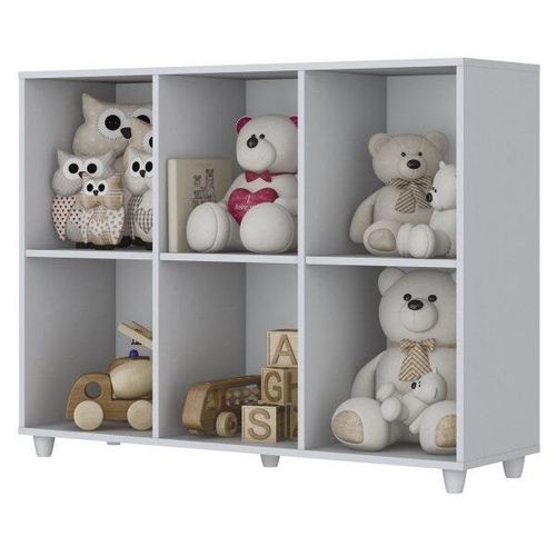 Nicho Organizador 3x2 Faz de Conta Espresso Móveis Branco