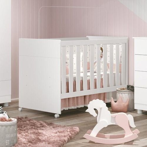 Berço Americano Katatau Reller Móveis Branco Fosco