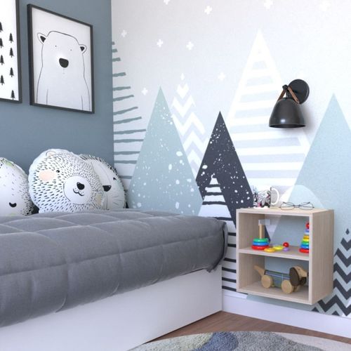 Nicho com Prateleira para Quarto Infantil Bramov Móveis Geneve