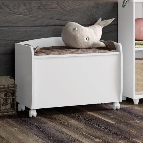 Baú 54x68cm Pula-pula Henn Branco