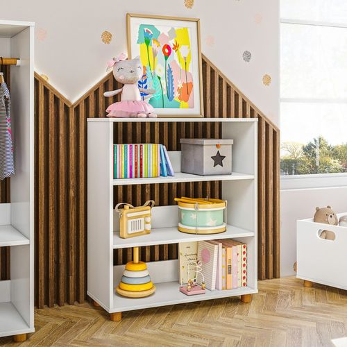 Estante Infantil Montessoriana Olivar Branco