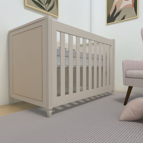 Berço Tudor Plus Timber Areia