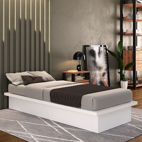 Cama Solteiro 8284 Oriental Branco