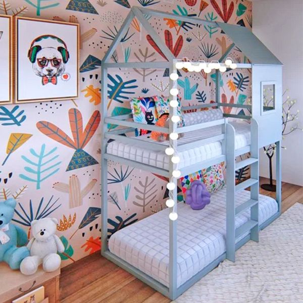Beliche Infantil Casinha Janelinha Prata Fina